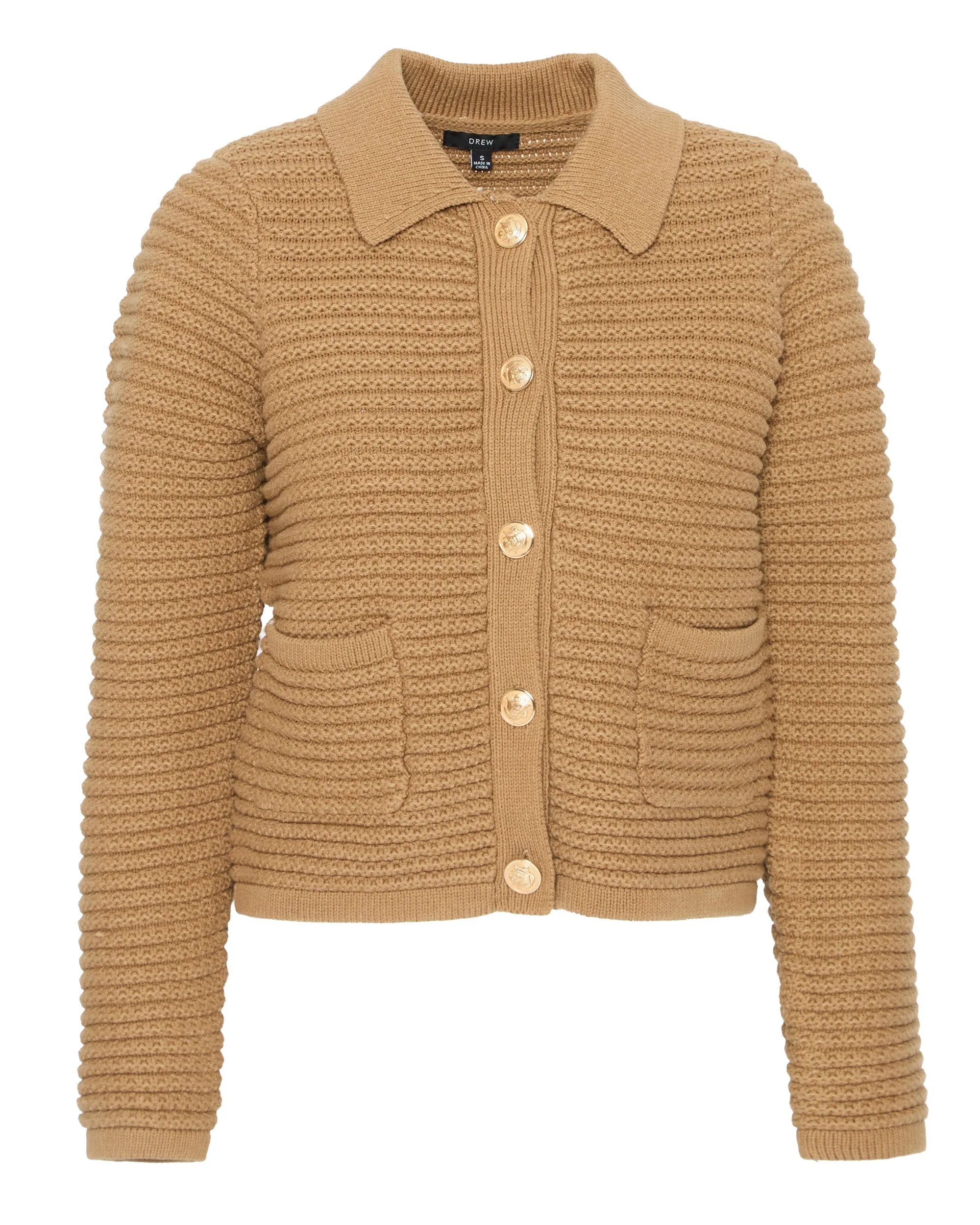 Dalia Cardigan in Camel